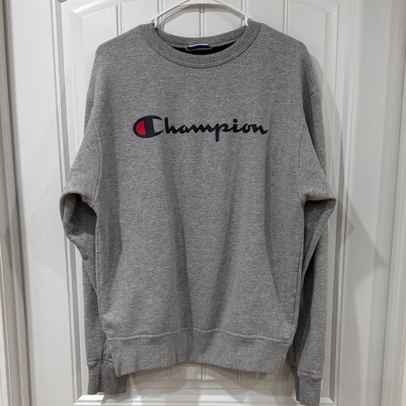 Champion Other - Champion Men's Crewneck Sweater in Gray